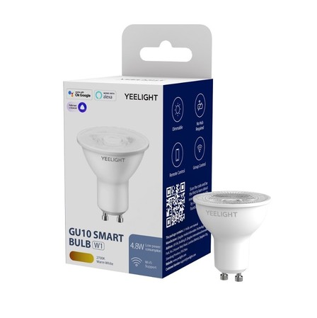 Xiaomi Yeelight GU10 Smart LED Bulb W1 крушка White бяло