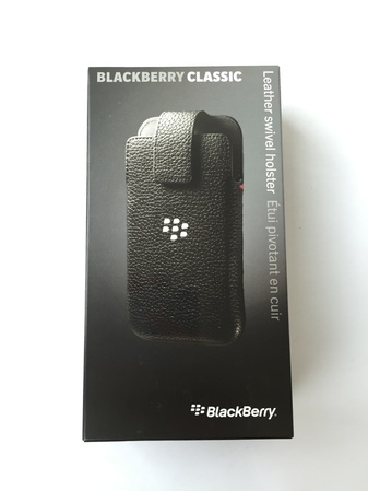 Leather swivel holster калъф за BlackBerry Classic Q20