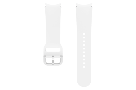 Силиконова каишка Bracelet Sport Band за Samsung Galaxy Watch 5 40/44mm M/L - White