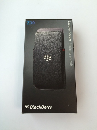Leather Pocket калъф за BlackBerry Z30