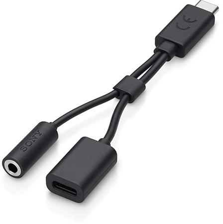 Адаптер Sony от USB Type-C към Type-C и 3.5 мм жак EC270