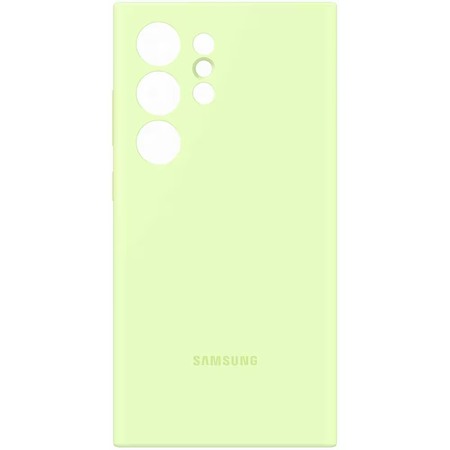 Silicone Case калъф за Samsung Galaxy S24 Ultra - Light Green