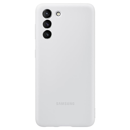 Silicone Cover кейс за Samsung Galaxy S21+ plus - Light Grey