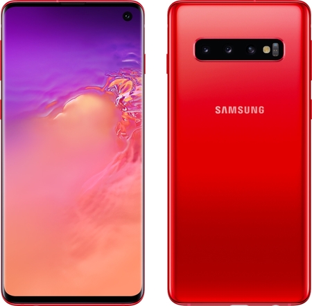 Samsung Galaxy S10+ plus 128GB + 8GB RAM Dual Sim RED