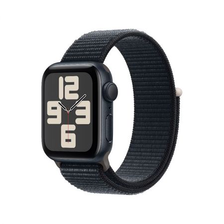 Apple Watch SE (2023) 40mm Midnight Aluminum Case with Midnight Sport Loop