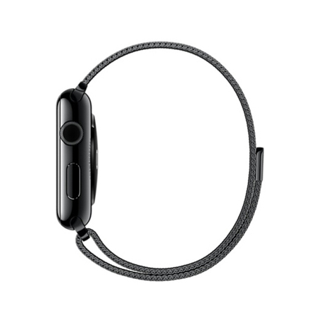 42mm space black milanese loop