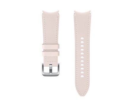 Кожена каишка Hybrid Leather Band за Samsung Galaxy Watch 4 40/44mm S/M - Pink