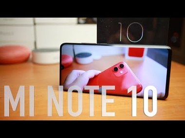 Xiaomi Mi Note 10 видео ревю
