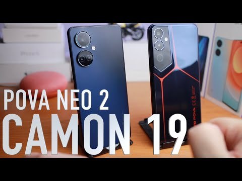 Tecno Camon 19 видео ревю. Сравнение с Pova Neo 2 