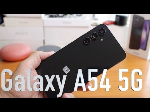 Galaxy A54 5G видео ревю