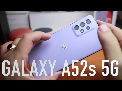 Galaxy A52s 5G видео ревю