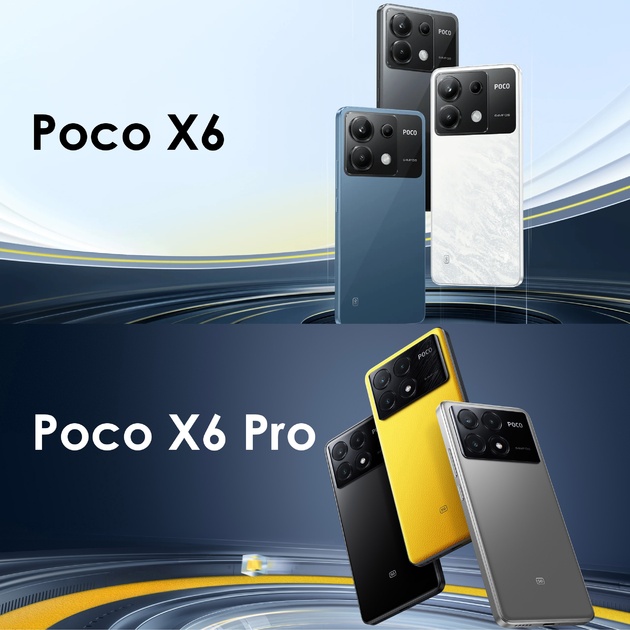 Poco X6 и Poco X6 Pro са вече официални