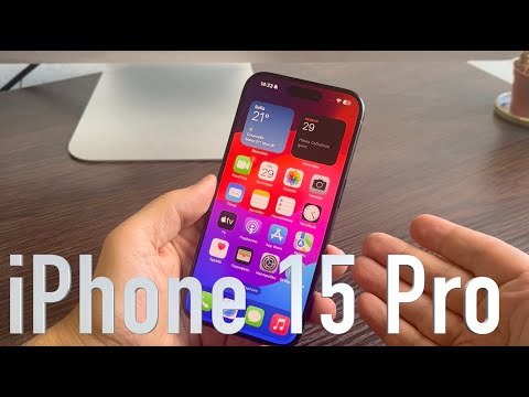 iPhone 15 Pro видео ревю
