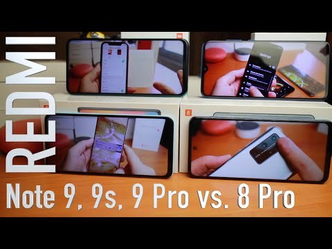Redmi Note 9, Redmi Note 9s и Redmi Note 9 Pro видео ревю