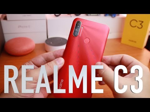 Realme C3 видео ревю