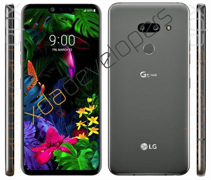 Изтекоха рендъри на LG G8 ThinQ