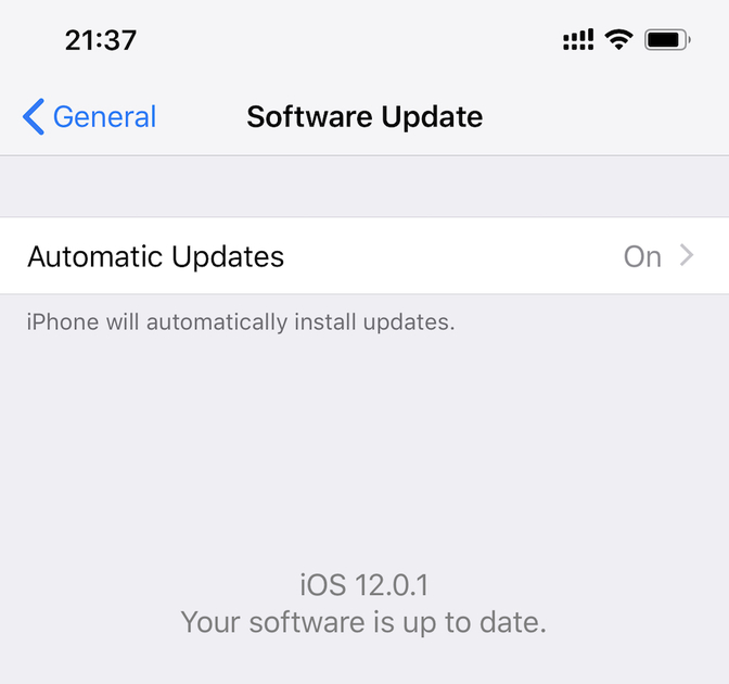 iOS 12.0.1 решава #ChargeGate и проблема с WiFi в новите iPhone XS и iPhone XS Max