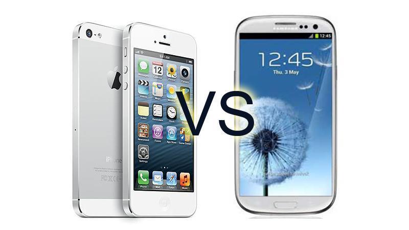 Galaxy S4 VS Iphone 5     Бораба за надмощие в световен мащаб.