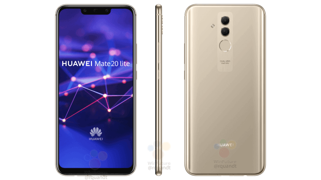 Ето как ще изглежда новия Huawei Mate 20 Lite