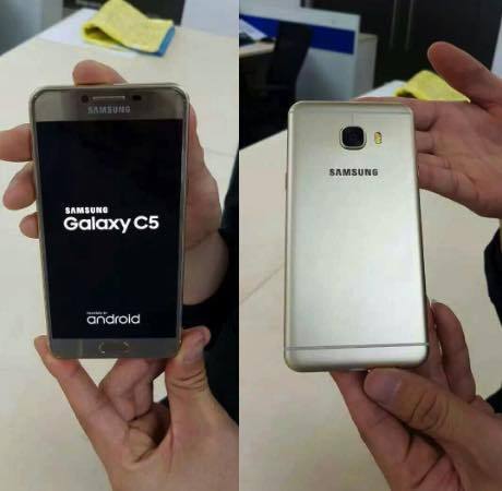 Изтекоха снимки на Galaxy C5 смартфон от Samsung