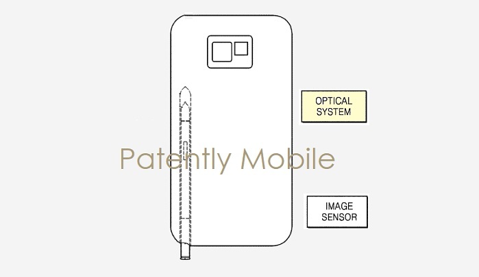 Samsung с нов патент за S Pen с камера