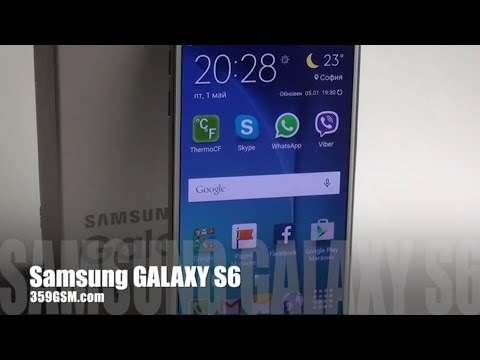 Видео ревю на Samsung Galaxy S6 