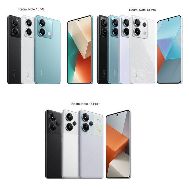 Xiaomi представи Redmi Note 13, 13 Pro, 13 Pro+ в Китай